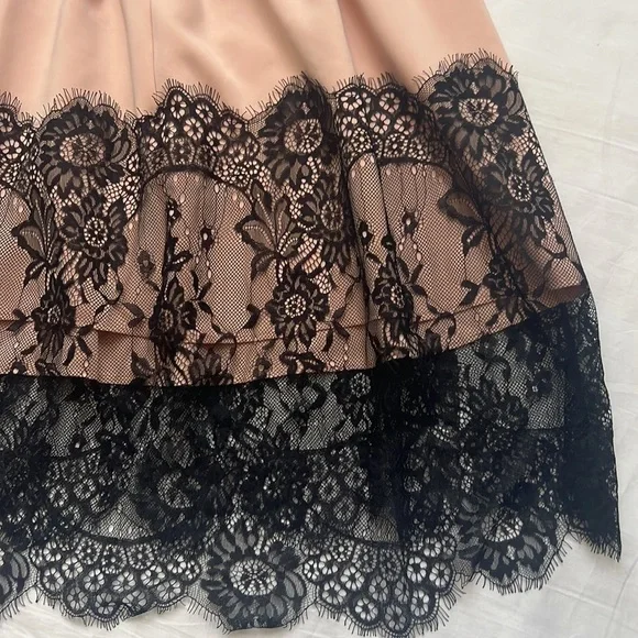 NWT Ardene Lace Flare Dress - Picture 7 of 7